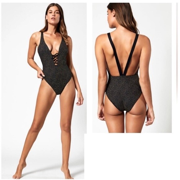 Onia Iona Galaxy Dot One-Piece Swimsuit S NWT - Picture 1 of 15